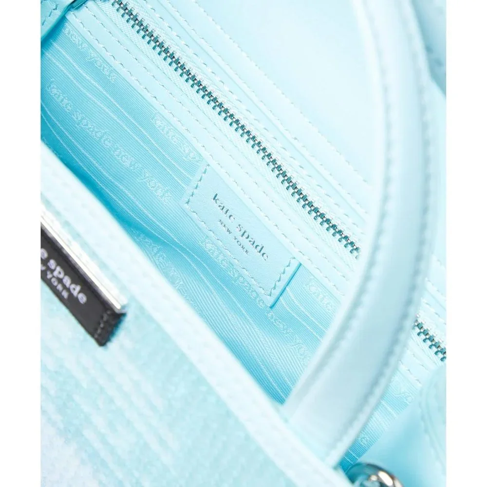 kate spade new york $398 Sam Icon Ombre Sequin Fabric Small Tote Pool NWT